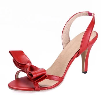 ANMAIRON PU Základné Bežné Ženy Vysoké Tenké Podpätky Sandále Zapatos De Mujer Ženy Módne Sandále Veľkosť 34-39 LY670
