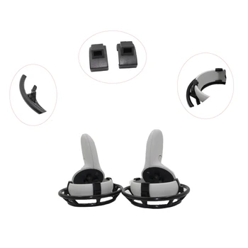 VR Radič Fixer pre oculus Quest 2 VR Headset Rukoväť Nárazníka ProtectiveHolder M5TB