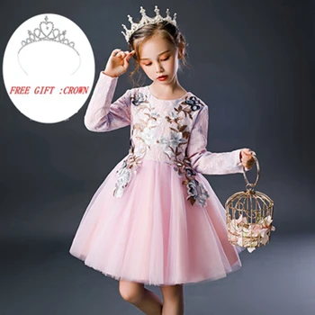 Princezná Šaty Backless Dospievajúce Dievčatá Cheongsam Čipky Dievča Šaty 2020 Nepravidelný DIEŤA 2-14 Rokov BAVLNY Krásne Deti Šaty