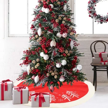 Rekreačný dom Dekorácie Vianočný Strom Rohože Sukne Dodávky 90 cm Vianočný Stromček Sukne Vianočný Strom Zástera