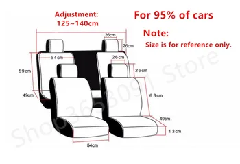 Špeciálne Kožené autosedačky kryty Pre Lifan X60 X50 320 330 520 620 630 720 auto príslušenstvo auto styling