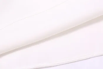 2019 Nový Príchod Leta sequined White O-Krku High-Pás dámske Šaty Profesionálne Lady One-Step Šaty Doprava Zadarmo