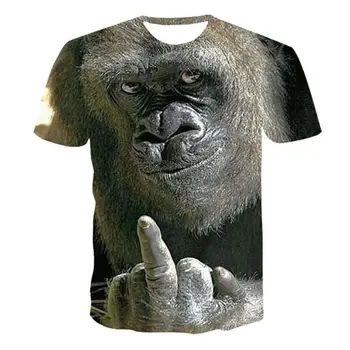 Nové letné zábavy pánske T-shirt 3D lebky a poker módy-krátke rukávy tričko ulici okolo krku T-shirt neutrálne bežné T-shirt T
