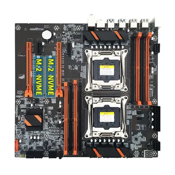 X99 Dual Spôsobom Server Doske 2011-3 Pin DDR4 Štúdio, Počítačové Hry Virtuálny Stroj Simulátor E5Cpu