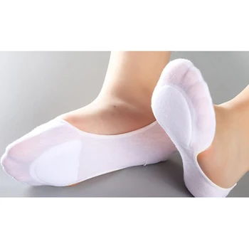 Dámske Pohodlné No Show Ponožky Non Slip Elastický Neviditeľný Loď Ponožky Priedušná Low Cut Členok Ponožky Ženy Tenké Ponožky Vysokým Podpätkom Ponožky