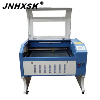 JNHXSK jinan 80W laserového výkonu laserové rytie stroj s Ruida systém kontroly 600x900mm počítač numerické CO2 rozhranie UB2.0