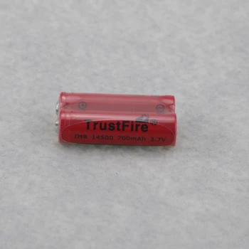 2 ks/veľa TrustFire IMR 14500 700mAh 3,7 V Nabíjateľné Lítiové Batérie, Batérie, Výstup 5A Na E-cigarety na Baterky