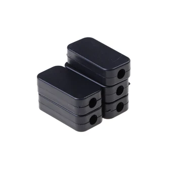 5 Ks Black 40*20*11 mm Kryt Prístroja Prípade Plastových Elektronických Projektu Box Elektrické Dodávky urob si sám