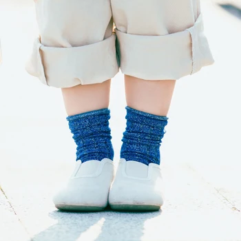 Dieťa Lotus Jar Jeseň Bavlna Svieti Deti Školy Ponožky Farby Dúhy Fashion Dievčatá Chlapci Mäkké Ponožky