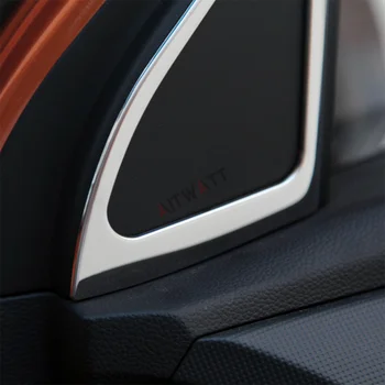 AITWATT Pre Hyundai Creta IX25-2017 ABS Matný Interiérové Dvere Reproduktor Krúžok Kryt Lišty Výzdoba 2 ks Auto Príslušenstvo