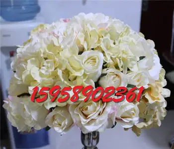 SPR!!Doprava zadarmo!10pcs/veľa svadobné cesty vedú umelý kvet loptu svadobný stôl kvety vrchol kvetinové gule dekorácie