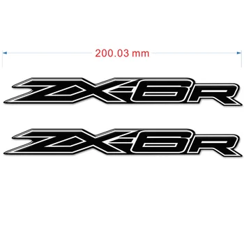 Motocykel 3D Nálepka Chránič Pre Kawasaki Ninja ZX-6R ZX6R ZX 6R Nálepky Tank Pad Kapotáže Plyn Koleno 2016 2017 2018 2019 2020