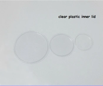 Kozmetické balenie 150g transparentné/jasné, plastové fľaše PET Krém jar 150ml Potravín hrniec s čierna/strieborná hliník spp(okno)