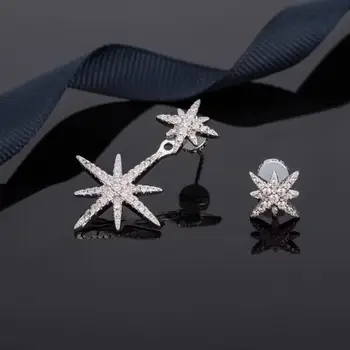 2020 Nové Šperky Náušnice Star Asymetrický Náušnice Crystal Meteor Náušnice Nové pre ženy