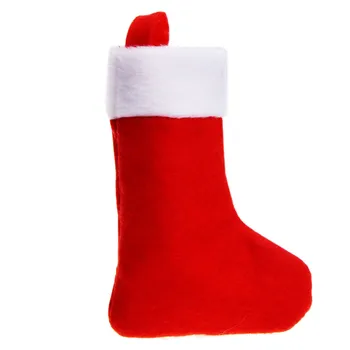 2020 Hot Vianočné Dekorácie Pre Domov Stolový Nôž Vidlička Vianočné Ponožky Tvar Vidlička, Nôž obale Skladovanie Zahŕňa Taška D36JL24