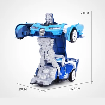 RC Auto Transformácie Roboty Športové Vozidlo, Model Roboty Hračky v Pohode Deformácie Auto Deti Hračky, Darčeky Pre Chlapcov