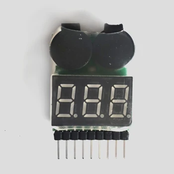Led Bzučiak Nahradenie RC Dual Reproduktor 2 V 1 Príslušenstvo Batérie, Indikátor Checker Tester Alarm Nízkeho Napätia