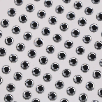 6 mm 5 mm 4 mm 3 mm veľkosti 336/392/448/504pcs bionic 3D epoxidové rybárske oči, živice umelé lákať 3D oči lietať lure