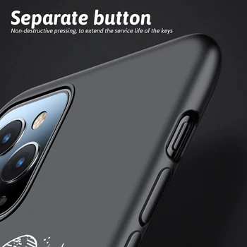 Ultra Tenký Silikónový Telefón puzdro Pre iPhone 11 Pro Max puzdro Pre iPhone XR XS Max X 7 8 Plus 7Plus Prípade Mäkké TPU Vzor Zadný Kryt