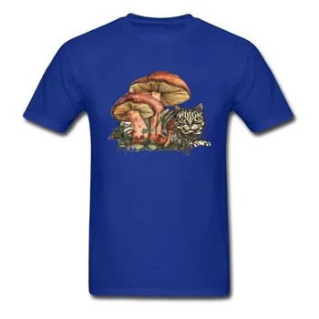 Huby A Cat T-shirt Pre Človeka Čierne Tričko Retro Maľovanie Tees Cartoon Topy Špeciálne Letné Oblečenie Jazdca Streetwear Bavlna