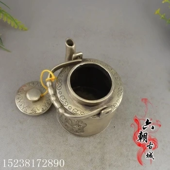 Antické bronzové náradie, žena teapots, domáce dekorácie, darčeky, ozdoby
