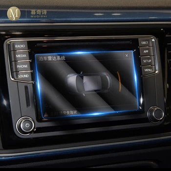 Pre Volkswagen Multivan 2016-2019 Automobilový priemysel interiér GPS navigácie film na LCD obrazovke Tvrdené sklo ochranný film Anti-scratch