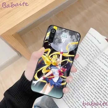 Babaite Sailor Moon AnimE TPU black Telefón Prípade Shell pre Xiao MI redmi 5 plus 6 pro 6A 4X 7 7A 8 ÍSŤ Coque Shell