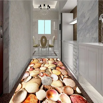 Doprava zadarmo 3D Surfovať Sídlo Obývacia Izba Podlaha samolepiace chodby, kúpeľne, podlahy, tapety nástenná maľba domáce dekorácie