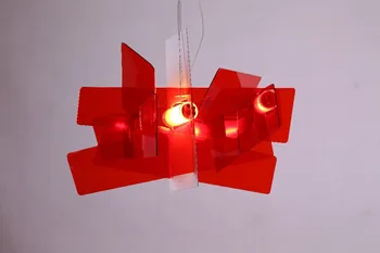 Moderné Tvorivé Luster Osvetlenie Umenie Pandant Lampa D65cm/95 90-260V Replika Pendentes Para Sala De Jantar