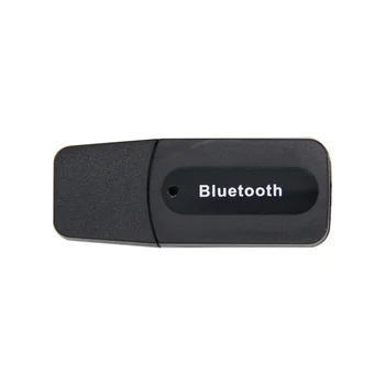 USB Bezdrôtový Bluetooth Hudobný Prijímač, Adaptér 3,5 mm Audio Kábel pre Auto, telefón, mp3