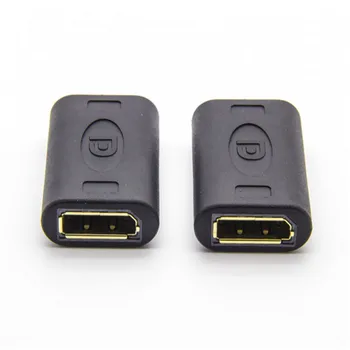 1pc DP na DP DisplayPort Žien a Žien Adaptér Konektor Spojka Extender Nástroj Pozlátené DP Adaptér