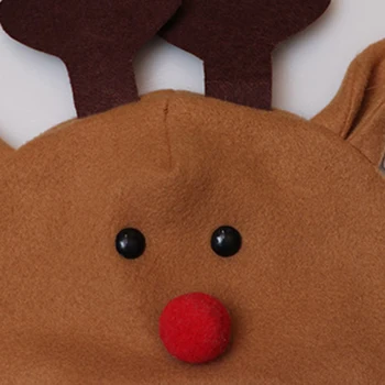 Prenosné Vianočné Hat Plyšové Santa Claus Snehuliak Elk Spp chrániče sluchu Klobúk Dieťa Festival Kostým Vianočné Dekorácie pre Domov