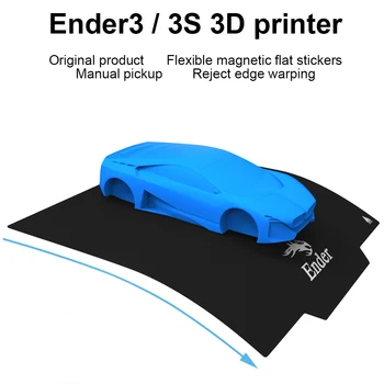 Pre vzdať sa 3 3S Creality 3D Tlačiarne Nálepky Vytláčacie Teplú Posteľ Platformu List Stavať Povrchu Pásky Náhradné