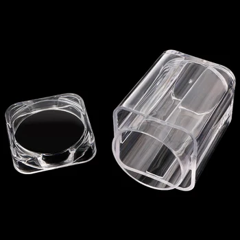 1Pc Nové Užitočné Plastové Jasné Kapsule Box Zber Trubica, Držiak Na Skladovanie 30 mm Mince