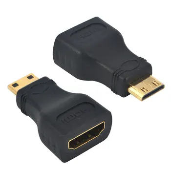 2021 Mini kompatibilný s HDMI-HDMI-kompatibilný Adaptér samíc a Samcov F-M Converter Konektor pre HD 1080P kábel Kábel Adaptéra pre HDTV