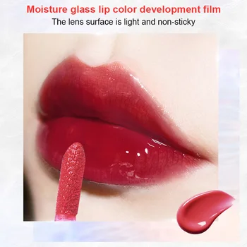 MAFFICK Fialová Trubice Lesk na Pery Zrkadlový Efekt Transparentné Lip Glaze Trvalé Vodotesné Kávy Hnedá Červená Tekutý Rúž Maquillaj