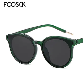 FOOSCK Top Módne Značky Dizajnér Luxusné Slnečné Okuliare Pre Ženy Retro Jazdy Okuliare Oculos De Sol UV400