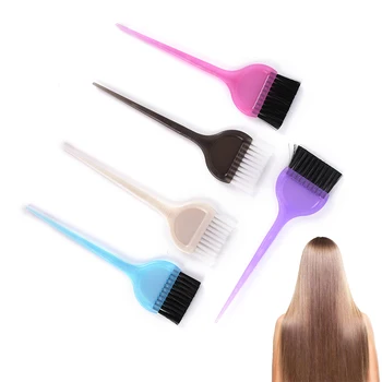 Ženy 1Pc Plastové Farbenie Vlasov, Farba Hrebeňa a Kefy Farba Náhodné Vlasy Styling Nástroje