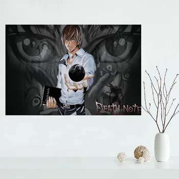 Hot Predaj Vlastných Death Note Plátno Plagát Domova Plagát, Tlač kreatívne nástenné art Viac Veľkosť Najlepší Darček