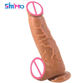 SMMQ Obrovské Dildo Realistický Penis S Prísavkou Ženy Masér Análny Zadok Plug G-Spot Sexuálne Hračky, Textúra Masturbácia