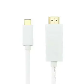 USB 3.1 Typ C-HDMI samec 4k 2k HDTV Kábel 1,8 m 6 pre Macbook & Chrombook & XPS13 Notebook &Samsung Galaxy S8 S8+ Plus Telefón