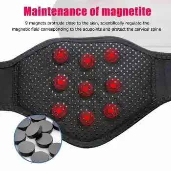 Nový Keramický Produktov Na Krku Môže samovoľne sa zahrievajúce Turmalín Pásu, Krku Podporu Magnet Zdravie Ochrana zariadenia