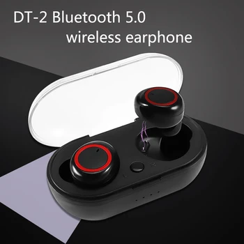 DT-2 Bezdrôtové Slúchadlá Bluetooth Headset Bluetooth 5.0 Slúchadlá TWS Športové Slúchadlá Herné Headset 3D Stereo Bezdrôtové Slúchadlá