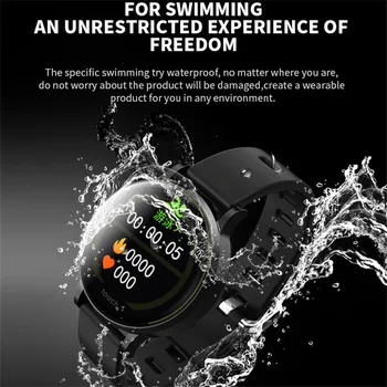 BINSSAW 2019 NIEUWE Smart Remienok Kapely sa Stretla Hartslagmeter EKG Bloeddruk IP68 Fitness Tracker Wrisatband Smart Horloge + DOOS