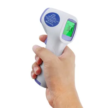 Digitálny Infračervený Teplomer Non-Kontakt Čelo Laser Elektronický Baby Dospelých Ošípaných Ucho Telesnej Teploty