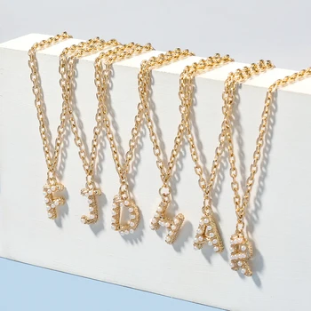 Pauli Manfi 2020 Módne Jednoduché Kovové Imitácia Perly List Prívesok Náhrdelník Žien Obľúbené Elegantné Šperky Príslušenstvo