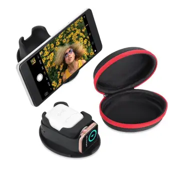 EVA Shockproof Ochranné Hard Shell Kryt, Taška pre Apple Airpods pre Apple Hodinky Mobilný Telefón Držiak pre iPhone Huawei Xiao