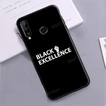 Black Power Fist Prípade Huawei P30 Lite P10 P40 P20 Pro P Smart 2019 Z Mate 30 Dec 10 20 Lite Kryt