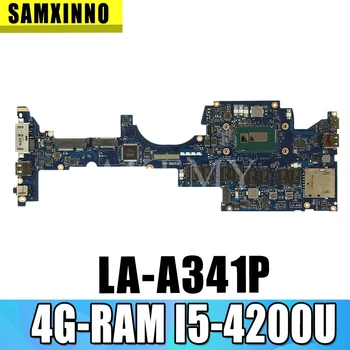 ZIPS1 LA-A341P Notebook základná doska Pre Lenovo ThinkPad JOGY S1 pôvodnej doske 4G-RAM I5-4200U