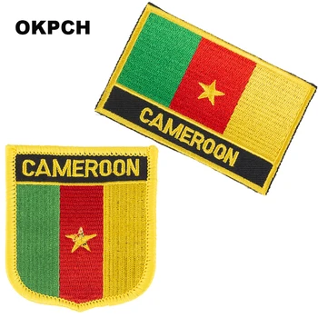 Kambodža Vlajka škvrny vyšívané vlajkou škvrny národnej vlajky škvrny, Škvrny na Oblečení DIY Dekorácie PT0086-2